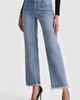ALICE + OLIVIA ALICE + OLIVIA Fierce Raw Hem Slim Straight Leg Jeans - 3
