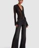 ALICE + OLIVIA ALICE + OLIVIA Freya Embellished Mesh Top - 2