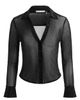 ALICE + OLIVIA ALICE + OLIVIA Freya Embellished Mesh Top - 5
