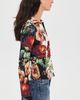 ALICE + OLIVIA ALICE + OLIVIA Freya Fitted Button Down Top Floral Radiance - 4