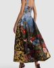 ALICE + OLIVIA ALICE + OLIVIA Hana Square Neck Tie Strap Dress - 3