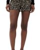 ALICE + OLIVIA ALICE + OLIVIA Hera Back Zip Shorts Black/Gold - 1