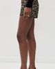 ALICE + OLIVIA ALICE + OLIVIA Hera Back Zip Shorts Black/Gold - 4