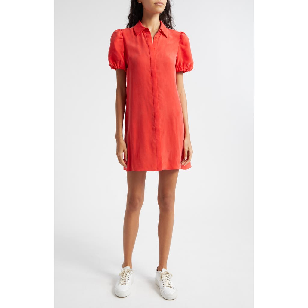 ALICE + OLIVIA ALICE + OLIVIA Jem Puff Sleeve Shirtdress