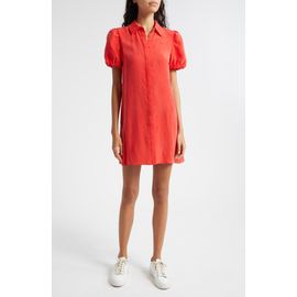 ALICE + OLIVIA ALICE + OLIVIA Jem Puff Sleeve Shirtdress