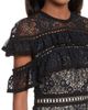 ALICE + OLIVIA Alice + Olivia Jolie Tiered Ruffle Lace Dress - 4