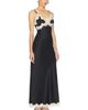 Alice + Olivia Alice + Olivia Julietta Hi Slit Lace Trim Maxi Slip Dress - 2