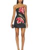 Alice + Olivia Alice + Olivia Katia Embellished Strapless Lantern Mini Dress - 1