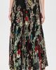 ALICE + OLIVIA ALICE + OLIVIA Katz Asymmetrical Pleated Maxi Skirt Free Spirit - 3