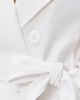ALICE + OLIVIA ALICE + OLIVIA Keith Sheer Combo Cropped Trench with Belt Off White - 6
