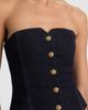 ALICE + OLIVIA ALICE + OLIVIA Kelcey Denim Corset Top - 4