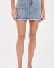 ALICE + OLIVIA ALICE + OLIVIA Kiera Embellished Denim Mini Skirt Fiona Vintage Blue - 2