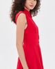 ALICE + OLIVIA ALICE + OLIVIA Kim Paneled Corset Flared Mini Shirt Dress Hibiscus - 4