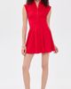ALICE + OLIVIA ALICE + OLIVIA Kim Paneled Corset Flared Mini Shirt Dress Hibiscus - 5