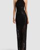 ALICE + OLIVIA ALICE + OLIVIA Koi Embellished Lace Halter Gown - 1