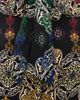 ALICE + OLIVIA ALICE + OLIVIA Lloyd Neck Wrap Button Down Shirt Road To Love Lg - 6