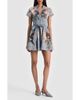 ALICE + OLIVIA ALICE + OLIVIA Lucy Floral Denim Shirtdress - 1