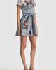 ALICE + OLIVIA ALICE + OLIVIA Lucy Floral Denim Shirtdress - 3
