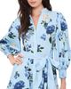 ALICE + OLIVIA ALICE + OLIVIA Lucy Mini Shirt Dress with Tie Belt Fly Away - 1