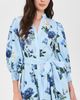 ALICE + OLIVIA ALICE + OLIVIA Lucy Mini Shirt Dress with Tie Belt Fly Away - 2