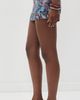 ALICE + OLIVIA ALICE + OLIVIA Mace High Rise Mini Skort Heartstrings Mineral Blue - 4