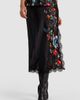 ALICE + OLIVIA ALICE + OLIVIA Maeve Lace Trim Midi Slip Skirt - 1
