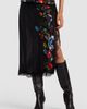 ALICE + OLIVIA ALICE + OLIVIA Maeve Lace Trim Midi Slip Skirt - 3