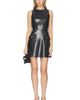 Alice + Olivia Alice + Olivia Marcella Faux Leather Mini Dress - 1