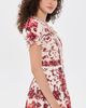 ALICE + OLIVIA ALICE + OLIVIA Mclaine Button Down Tiered Mini Dress Orchard Glow - 4