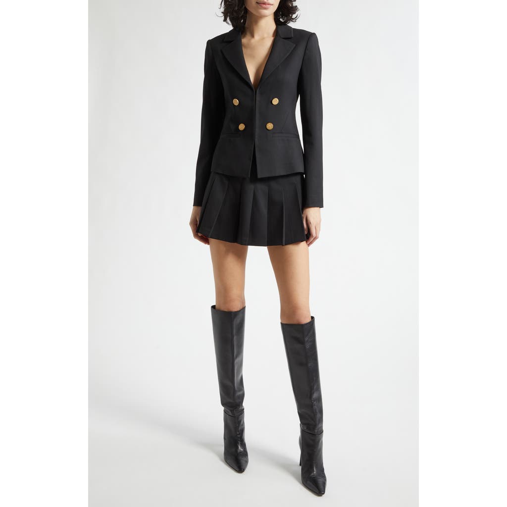 Alice + Olivia Alice + Olivia Mya Pleated Blazer Dress