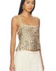 Alice + Olivia Alice + Olivia Nicolette Allover Sequin Tank - 2