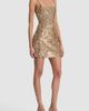 ALICE + OLIVIA ALICE + OLIVIA Nina Sequin Embellished Minidress - 3