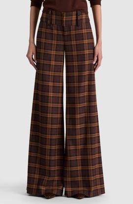 ALICE + OLIVIA ALICE + OLIVIA Olivia Low Rise Wide Leg Pants