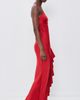 ALICE + OLIVIA ALICE + OLIVIA Palma Ruffle Slip Dress Hibiscus - 4