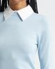 ALICE + OLIVIA ALICE + OLIVIA Porla Collar Stretch Wool Sweater - 5