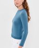 ALICE + OLIVIA ALICE + OLIVIA Porla Collared Sweater Faded Denim - 4