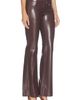 Alice + Olivia Alice + Olivia Ravyn Faux Leather Lace Up Bootcut Pant - 2