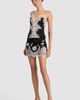 ALICE + OLIVIA ALICE + OLIVIA Rubi Lace Trim Miniskirt - 2