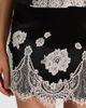 ALICE + OLIVIA ALICE + OLIVIA Rubi Lace Trim Miniskirt - 4