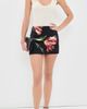 ALICE + OLIVIA ALICE + OLIVIA Rubi Micro Skirt SOFT TULIP BLACK - 5