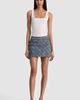 ALICE + OLIVIA ALICE + OLIVIA Rubi Woven Denim Miniskirt - 2