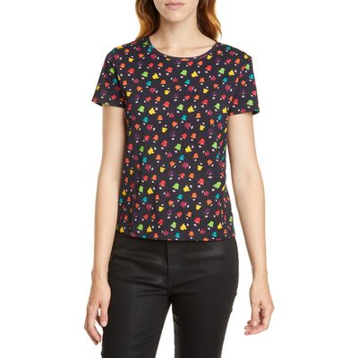 Alice + Olivia Alice + Olivia Rylyn Stace Face Cotton Tee