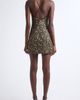 ALICE + OLIVIA ALICE + OLIVIA Tayla Structured Jacquard Minidress - 2