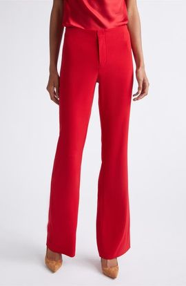 Alice + Olivia Alice + Olivia Teeny Low Rise Fit and Flare Pants
