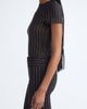 ALICE + OLIVIA ALICE + OLIVIA Tess Embellished Mesh T-Shirt - 4