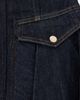 ALICE + OLIVIA ALICE + OLIVIA Trinity Denim Ruffle Skirt Dark Rinse - 6