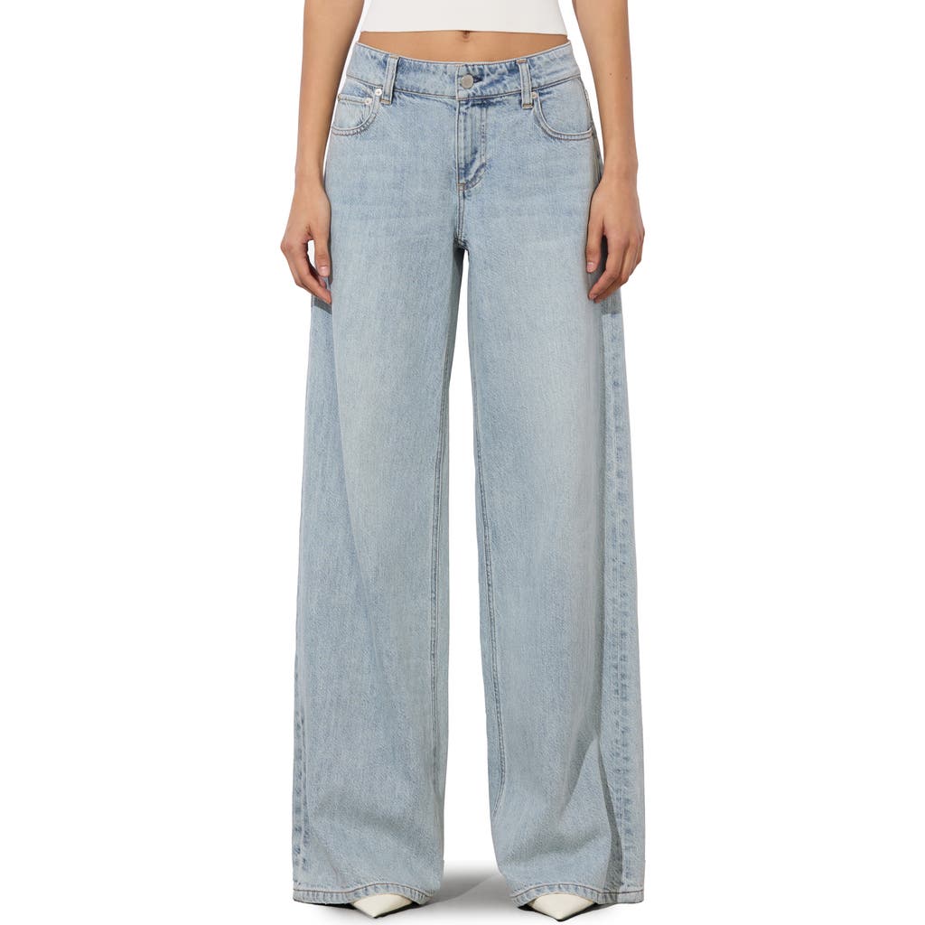 Alice + Olivia Alice + Olivia Trish Low Rise Baggy Jeans
