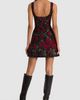 ALICE + OLIVIA ALICE + OLIVIA Vera Dropped Waist Minidress - 2