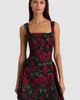 ALICE + OLIVIA ALICE + OLIVIA Vera Dropped Waist Minidress - 5