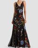 ALICE + OLIVIA ALICE + OLIVIA Women's Nisa Floral Cutaway Lace Maxi Dress - 2